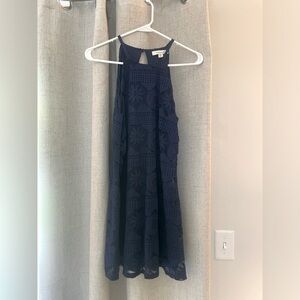 Francescas Scalloped Lace Mini Dress - XS